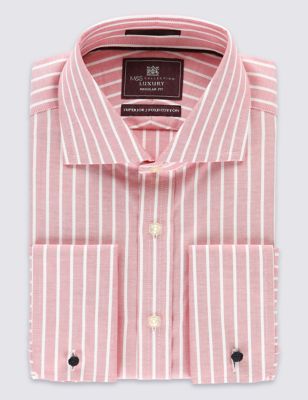 Pure Cotton Oxford Striped Shirt
